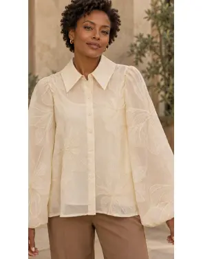 Garde-robe - Blouse - Beige