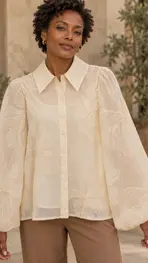 Garde-robe - Blouse - Beige