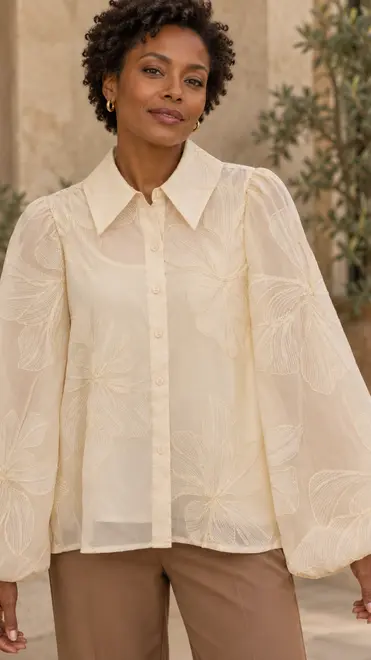 Garde-robe - Blouse - Beige