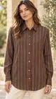 Garde-robe - Blouse - Donker bruin