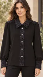 Garde-robe - Blouse - Marine