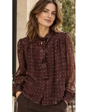 Garde-robe - Blouse - Bordeaux