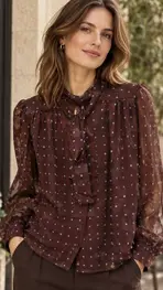 Garde-robe - Blouse - Bordeaux