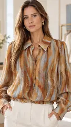Garde-robe - Blouse - Taupe