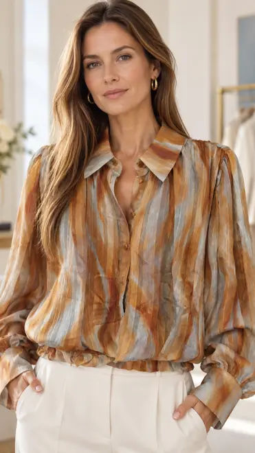 Garde-robe - Blouse - Taupe