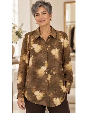 Garde-robe - Blouse - Kaki