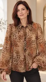 Garde-robe - Blouse - Bruin