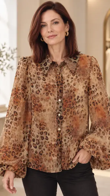 Garde-robe - Blouse - Bruin