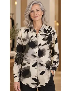 Garde-robe - Blouse - Zwart