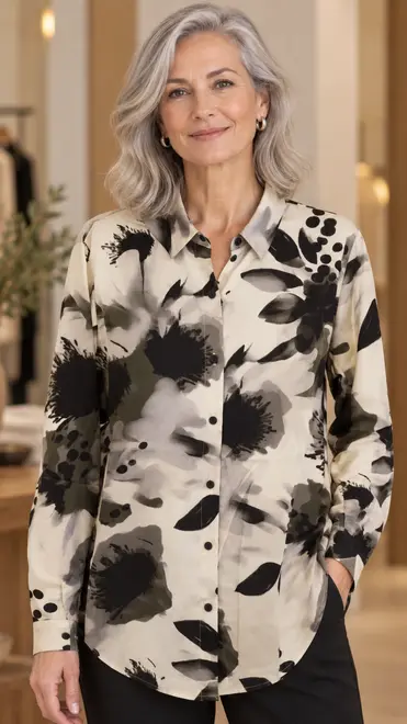 Garde-robe - Blouse - Zwart