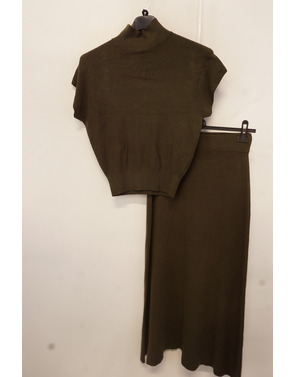 Garde-robe - 2-stuk - Kaki