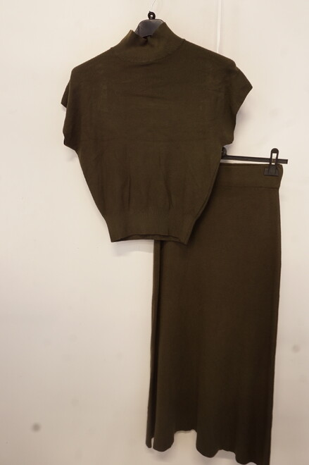 Garde-robe - 2-stuk - Kaki