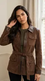 Garde-robe - Jas - Donker bruin