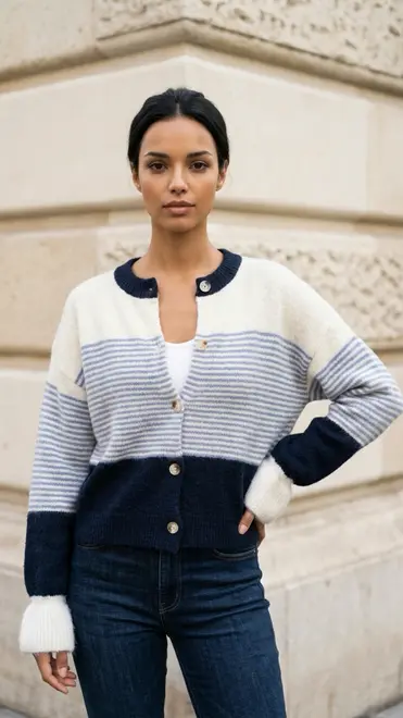 Garde-robe - Gilet - Marine
