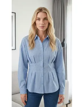 Garde-robe - Blouse - Blauw