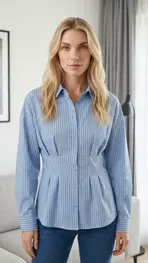 Garde-robe - Blouse - Blauw