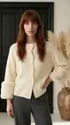 Garde-robe - Gilet - Ecru