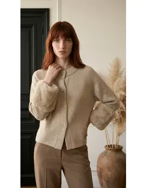 Garde-robe - Gilet - Taupe