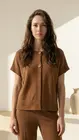Garde-robe - Gilet - Camel