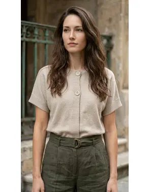 Garde-robe - Gilet - Beige