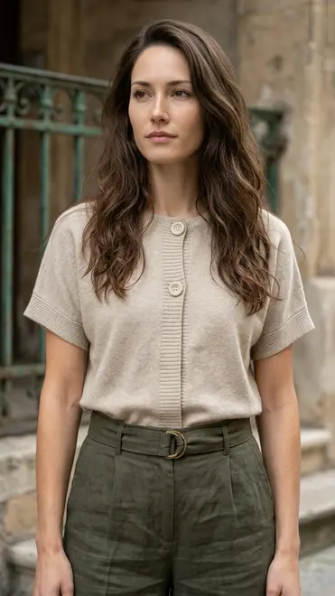 Garde-robe - Gilet - Beige