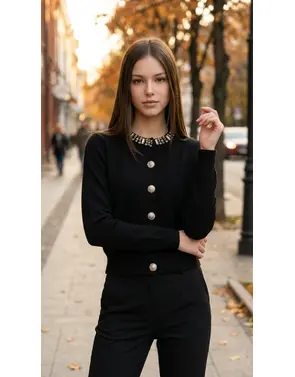 Garde-robe - Gilet - Zwart