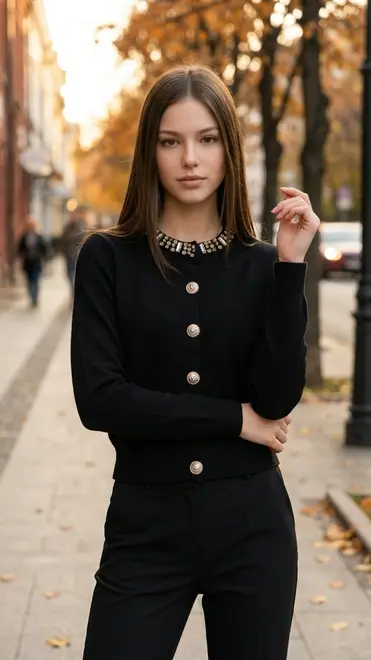 Garde-robe - Gilet - Zwart