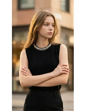 Garde-robe - Gilet - Zwart