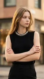 Garde-robe - Gilet - Zwart