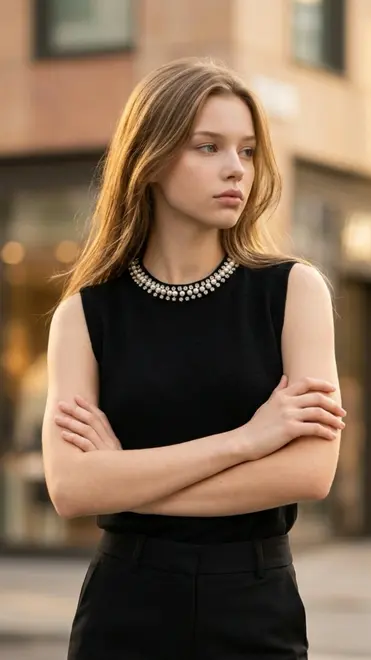 Garde-robe - Gilet - Zwart