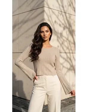 Garde-robe - Pull - Taupe