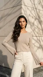 Garde-robe - Pull - Taupe