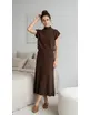 Garde-robe - 2-stuk - Donker bruin