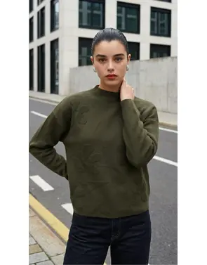 Garde-robe - Pull - Kaki