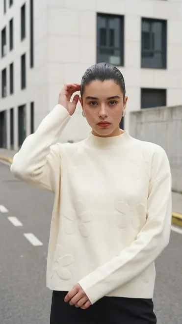 Garde-robe - Pull - Ecru