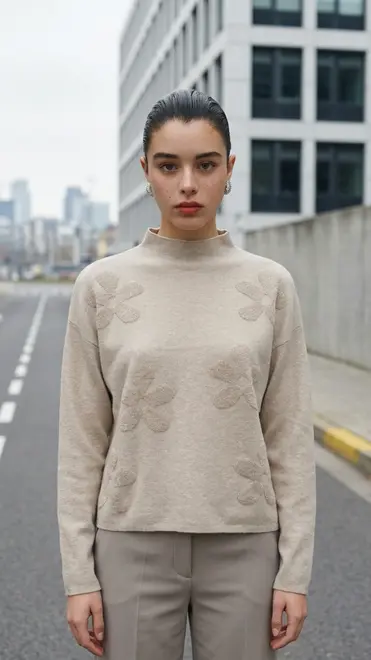 Garde-robe - Pull - Taupe