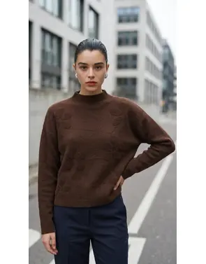 Garde-robe - Pull - Donker bruin