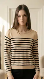 Garde-robe - Pull - Ecru