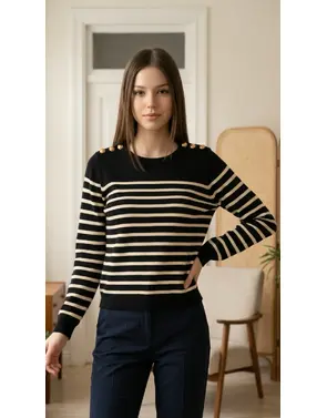 Garde-robe - Pull - Zwart