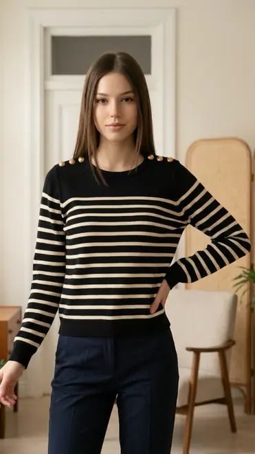 Garde-robe - Pull - Zwart