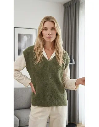 Garde-robe - Pull - Kaki