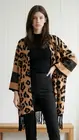 Garde-robe - Gilet - Zwart-beige