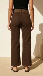 Garde-robe - Lange Broek - Donker bruin