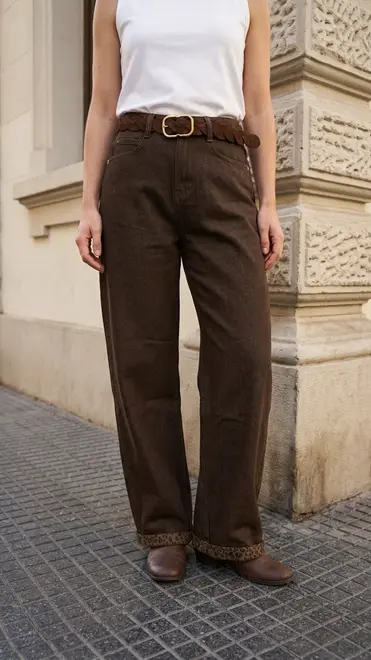 Garde-robe - Lange Broek - Bruin
