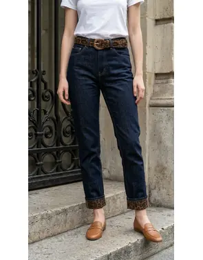 Garde-robe - Lange Broek - Donker jeans