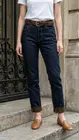 Garde-robe - Lange Broek - Donker jeans