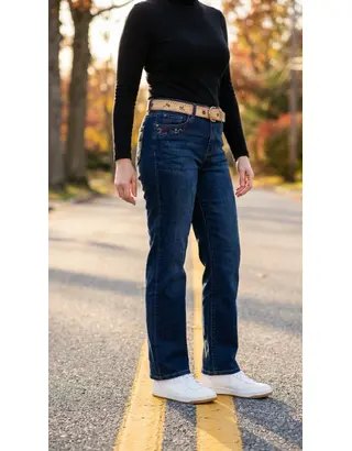 Garde-robe - Lange Broek - Donker jeans