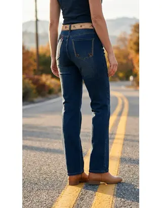 Garde-robe - Lange Broek - Donker jeans