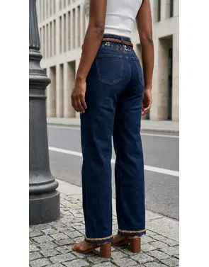 Garde-robe - Lange Broek - Donker jeans