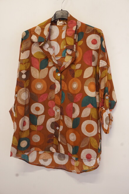 Garde-robe - Blouse - Donker oranje